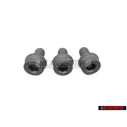 3x Genuine VW Socket Head Bolt With Inner Multipoint Head - N 90308607
