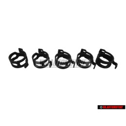 5x Genuine VW Spring Band Clamp - N 0164021