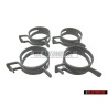 4x Genuine VW Spring Band Clamp - N 0164101