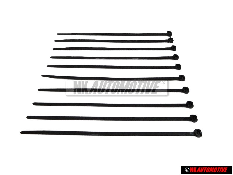 10x Genuine VW Cable Ties - N 0209022