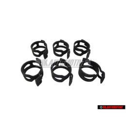 6x Genuine VW Spring Band Clamp - N 0164021