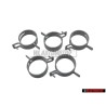 5x Genuine VW Spring Band Clamp - N 0164101