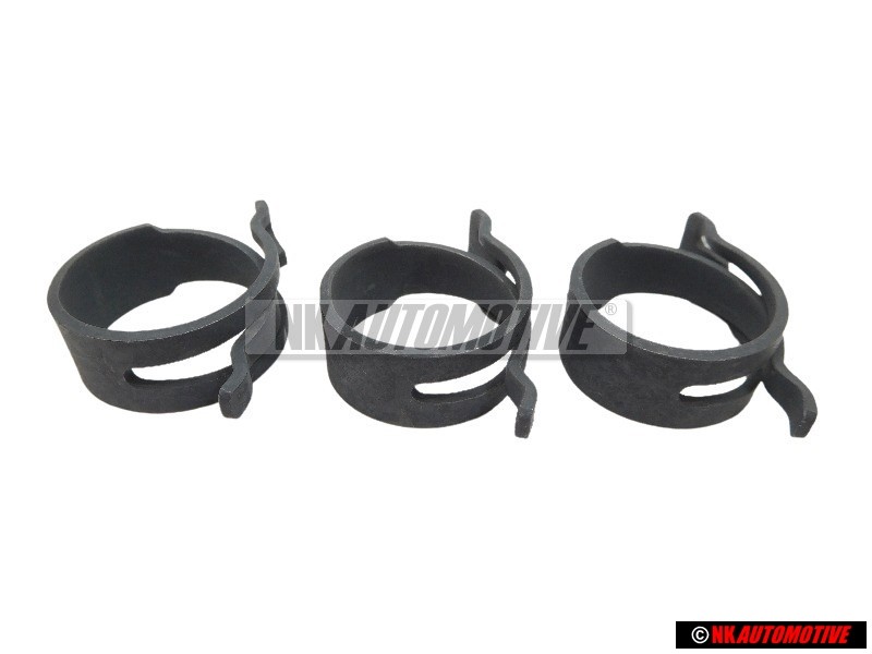 3x Genuine VW Spring Band Clamp - N 0164031