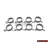 8x Genuine VW Spring Band Clamp - N 0164101
