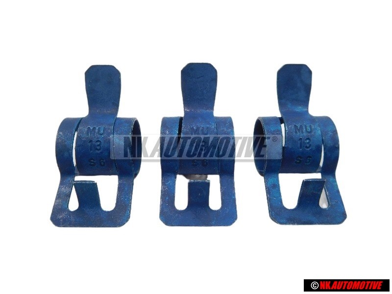 3x Genuine VW Spring Band Clamp - N 10098701