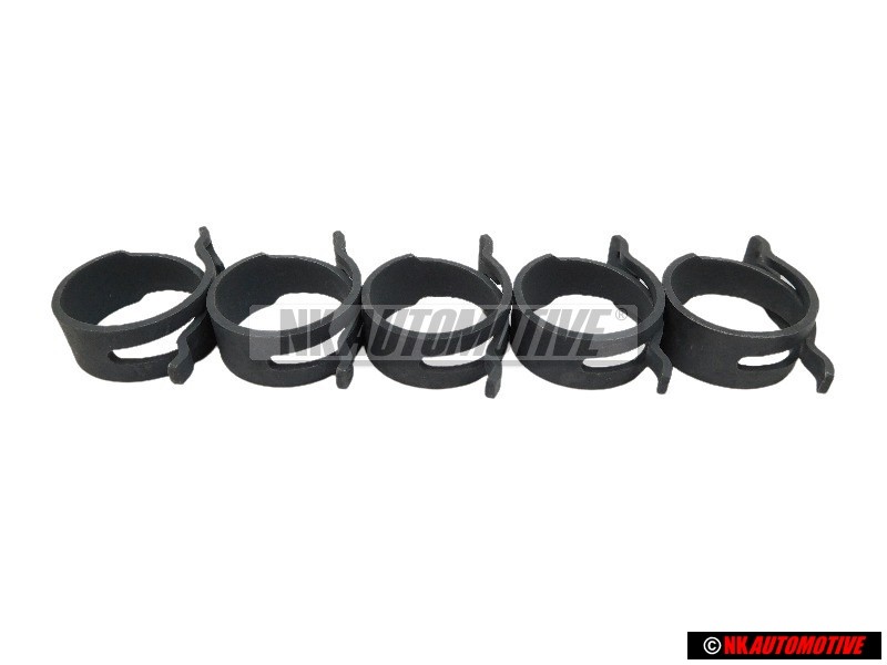 5x Genuine VW Spring Band Clamp - N 0164031