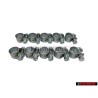 10x Genuine VW Hose Clip - N 0243992