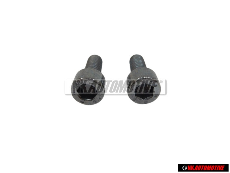 2x Genuine VW Hexagon Socket Head Bolt M6x15 - N 01470213