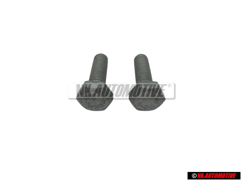 2x Genuine VW Hexagon Bolt M6x20 - N 01021710