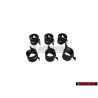 6x Genuine VW Coolant Hose, Fuel Line Spring Band Clamp - N 90686701
