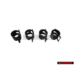 4x Genuine VW Coolant Hose, Fuel Line Spring Band Clamp - N 90686701