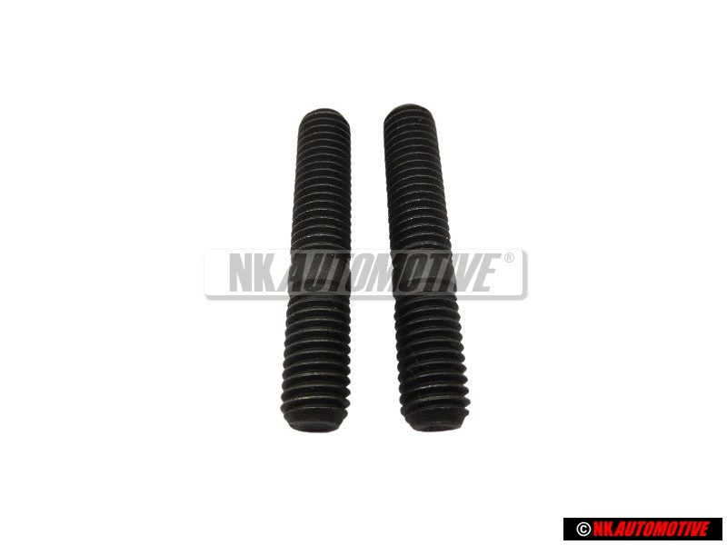 2x Genuine VW Threaded Pin - N0444104