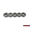 5x Genuine VW "Hexagon Nut, Self-Locking" - N 90074401