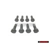 8x Genuine VW Hexagon Bolt M6x20 - N 01021710