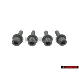 4x Genuine VW Socket Head Bolt With Hexagon Socket Head - N 10172501