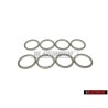 8x Genuine VW O-ring Sealing Washer 12x15, 5x1.5 - N 0138128