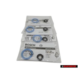 4x Genuine VW Gasket Set For Injector Valve - 073198031