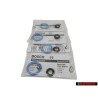 4x Genuine VW Gasket Set For Injector Valve - 073198031