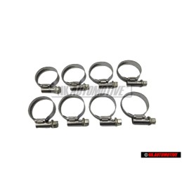 8x Genuine VW Clamp 16-28x9x0.5 - N 90561801
