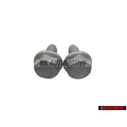 2x Genuine VW Hexagon Collared Bolt M8x20 - N 01953310