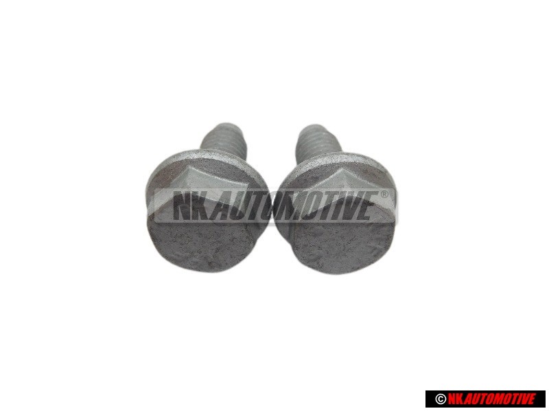 2x Genuine VW Hexagon Collared Bolt M8x20 - N 01953310