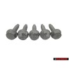 5x Genuine VW Hex Collared Bolt - N 10240001