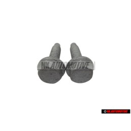 2x Genuine VW Hex Collared Bolt - N 10240001