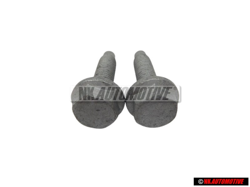2x Genuine VW Hex Collared Bolt - N 10240001