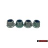 4x Genuine VW Hexagon Self Locking Collar Nut M8 - N 90183802