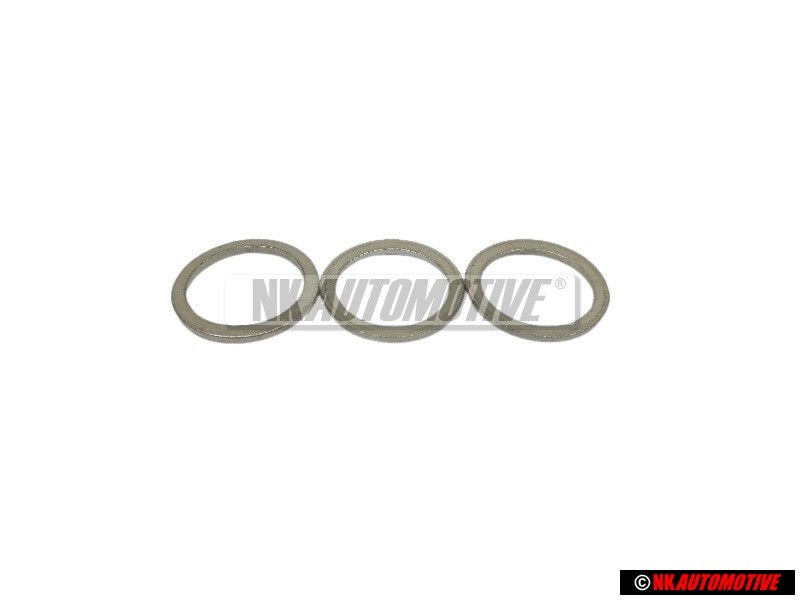 3x Genuine VW O-ring Sealing Washer 10x13.5 - N 0138115