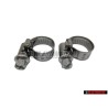 2x Genuine VW Hose Clamp Jubilee 10-16x9x0.4 - N 10139301