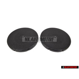 2x Genuine VW Poly V Belt Pulley Protective Cap - 037145291