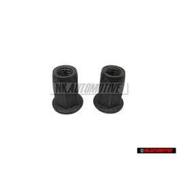 2x Genuine VW Rivetted Cap Nut - N 90252104