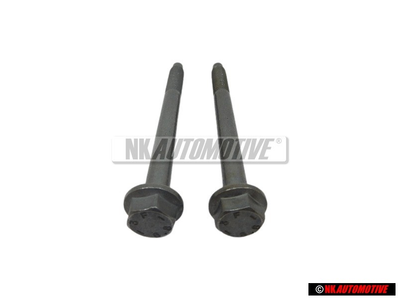 2x Genuine VW Hex Collared Bolt - N 10067003