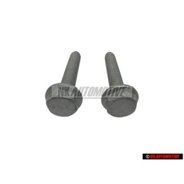 2x Genuine VW Hex Collared Bolt - N 10286203