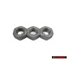 3x Genuine VW "Hexagon Nut, Self-Locking" - N 90074401