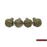 4x Genuine VW Hexagon Collared Bolt M10x24 - N 10257501