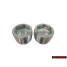 2x Genuine VW Sealing Plug - 012301127C