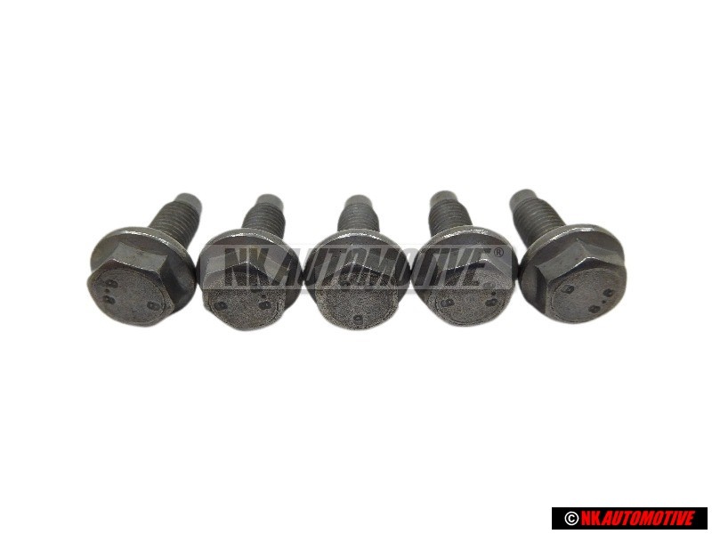 5x Genuine VW Gearbox Side Cover Hexagon Bolt M7x20 - N 10143002