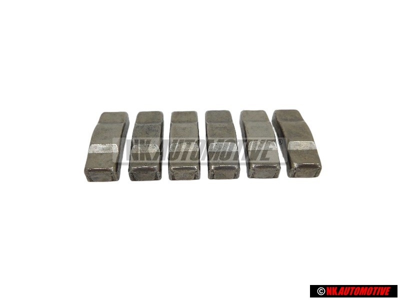 6x Genuine VW Locking Piece - 084311313