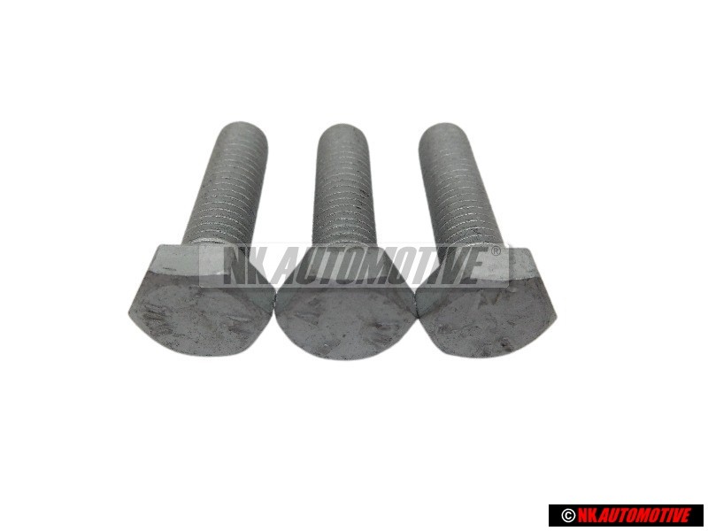 3x Genuine VW Hexagon Bolt - N 01024416