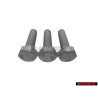 3x Genuine VW Hexagon Bolt - N 01024416