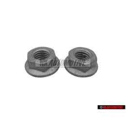 2x Genuine VW Hexagon Collar Nut - N 90229102