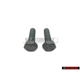 2x Genuine VW Hexagon Bolt M8x28 - N 0102336