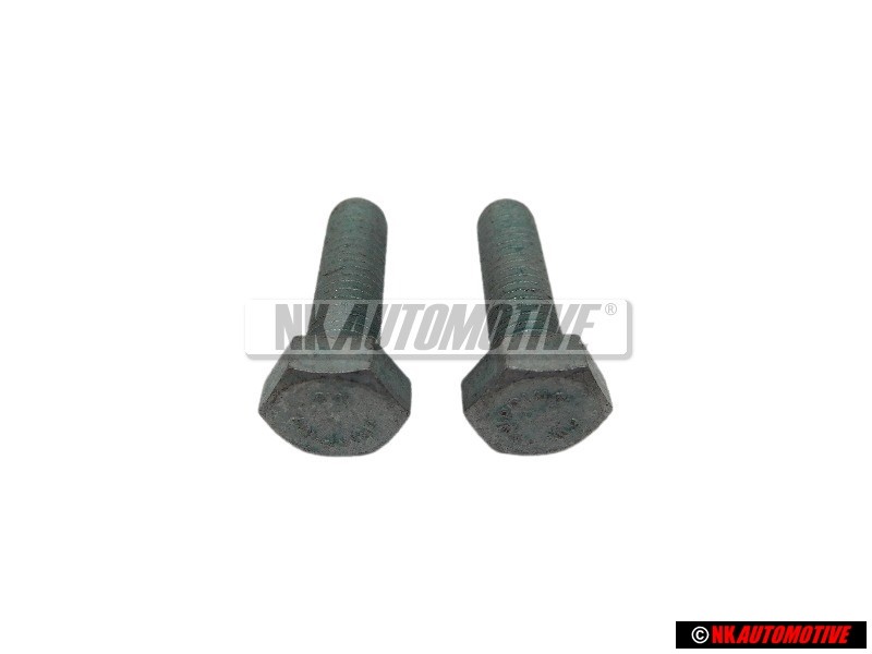 2x Genuine VW Hexagon Bolt M8x28 - N 0102336