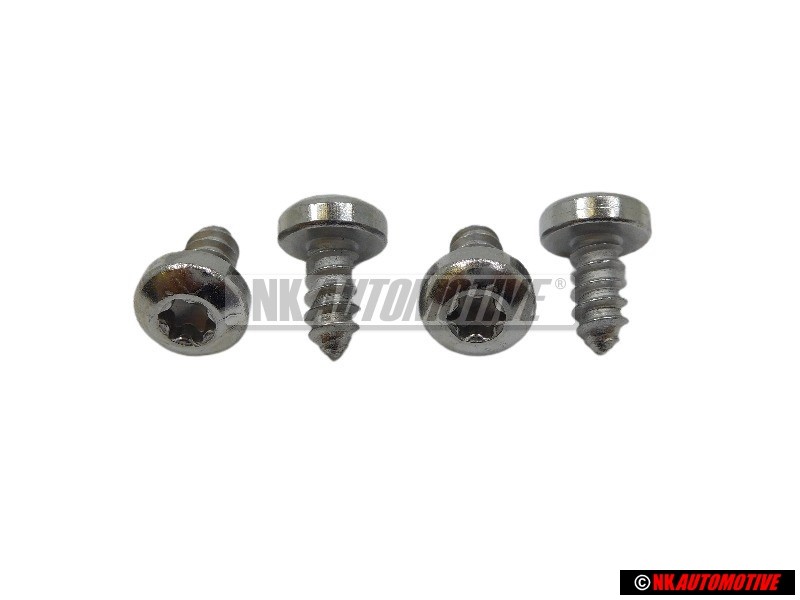 4x Genuine VW Oval Head Panel Screw - N 0139705