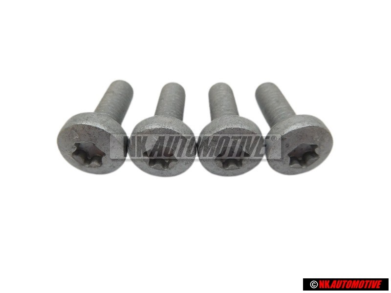 4x Genuine VW Socket Head Bolt Multi With Inner Point Head M6x18 - N 10196103