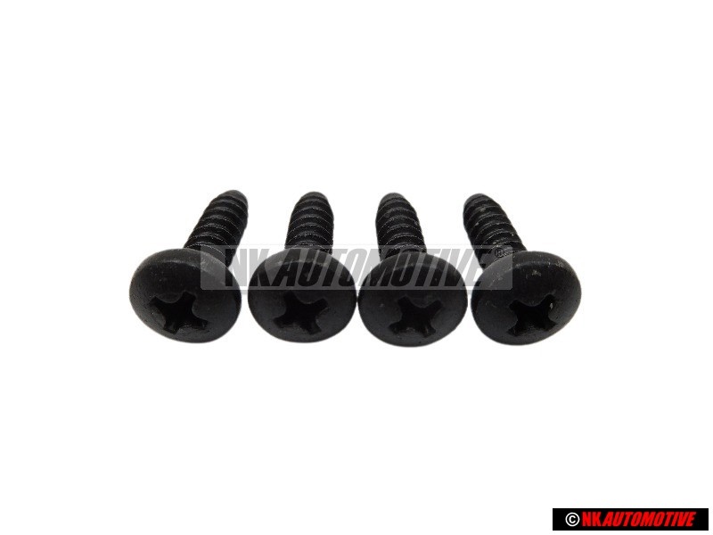 4x Genuine VW Oval Head Panel Screw - N 01396921