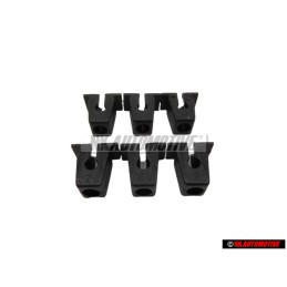 6x Genuine VW Clip Expanding Nut - 811807577C