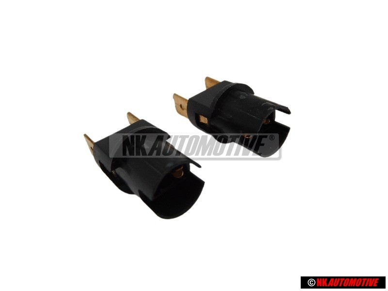 2x Genuine VW Side Repeater Indicator Bulb Holder - 161949111